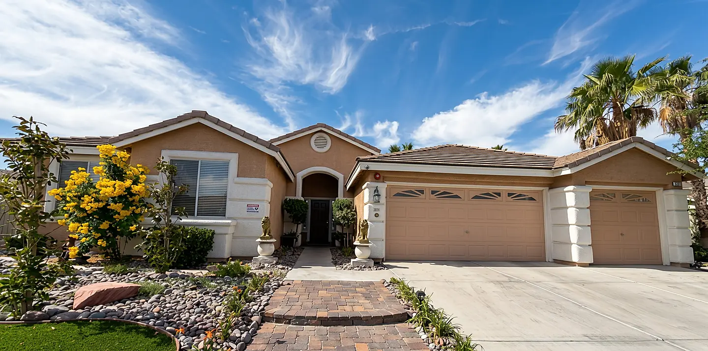 The front of the Caring Angels Henderson care home in its quiet Green Valley neighborhood